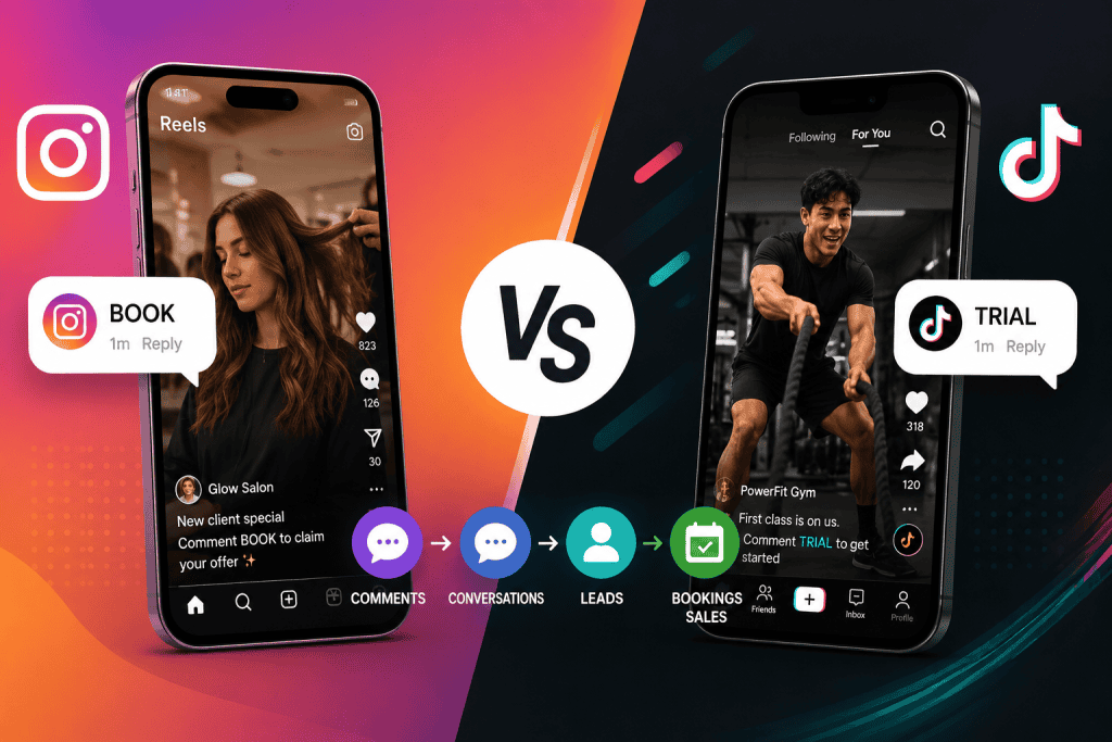Instagram vs TikTok Comment Automation