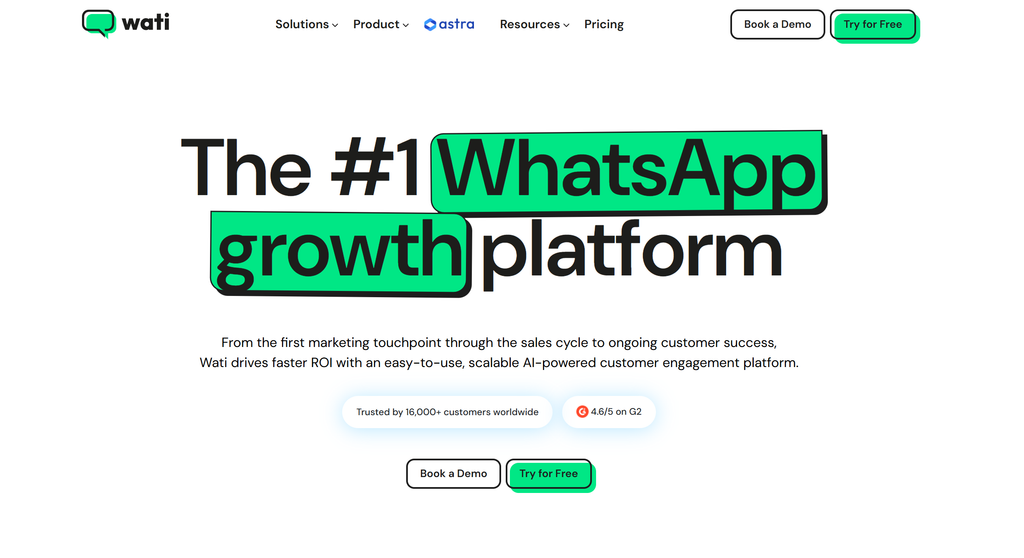 Wati: the familiar default for WhatsApp-only small businesses