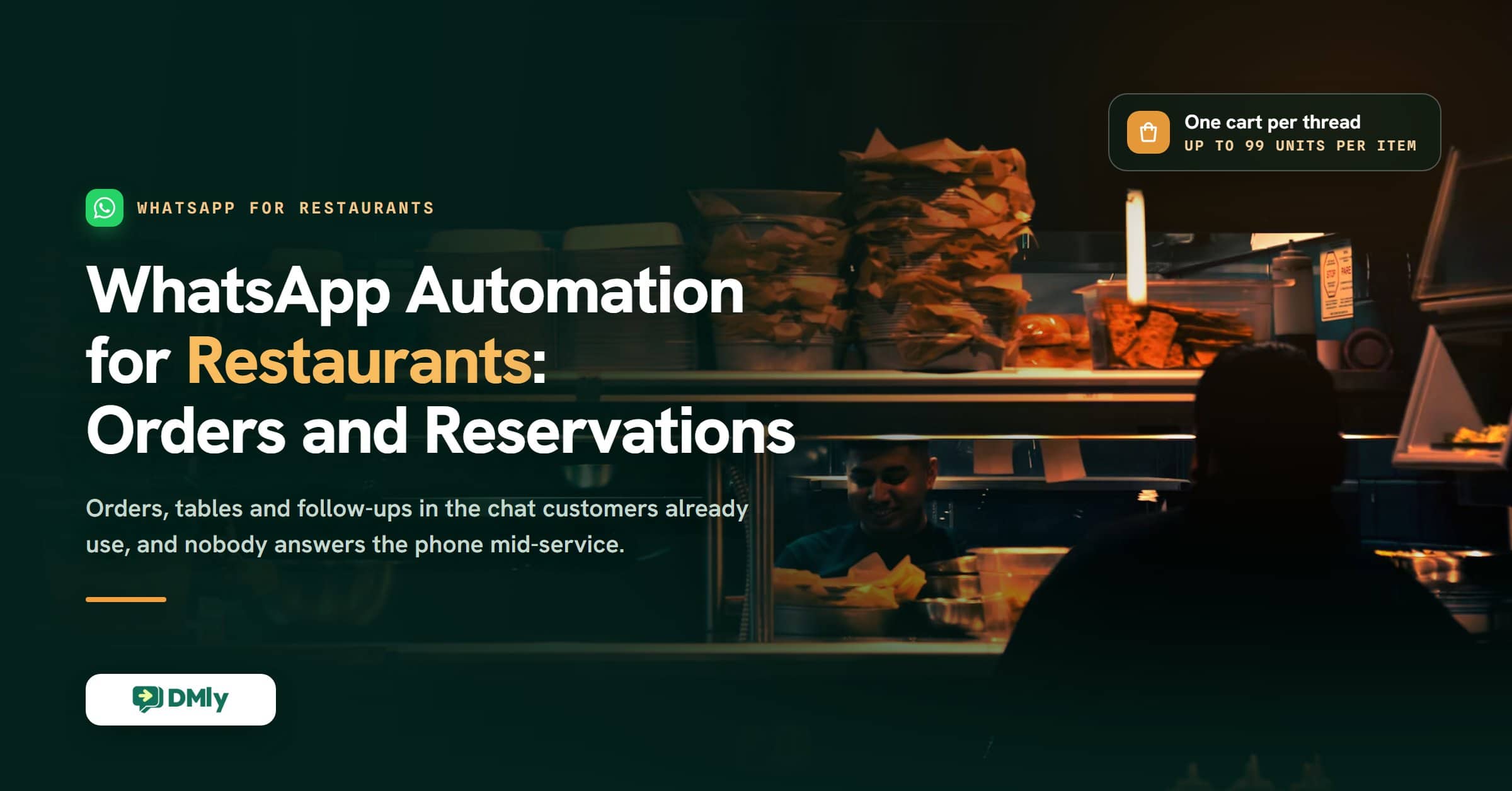 WhatsApp Automation for Restaurants: Orders, Reservations, and Repeat Visits (2026)