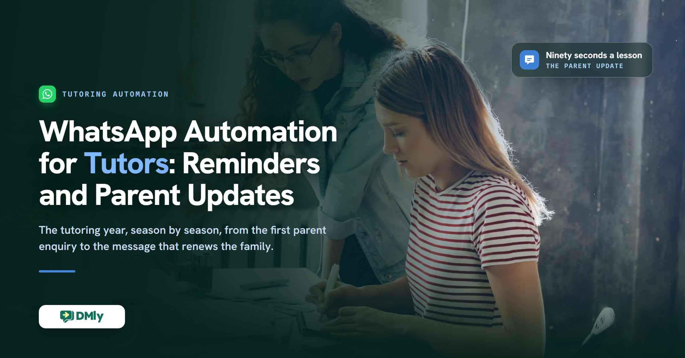 WhatsApp Automation for Tutors: Enrolment, Lesson Reminders, and Parent Updates (2026)