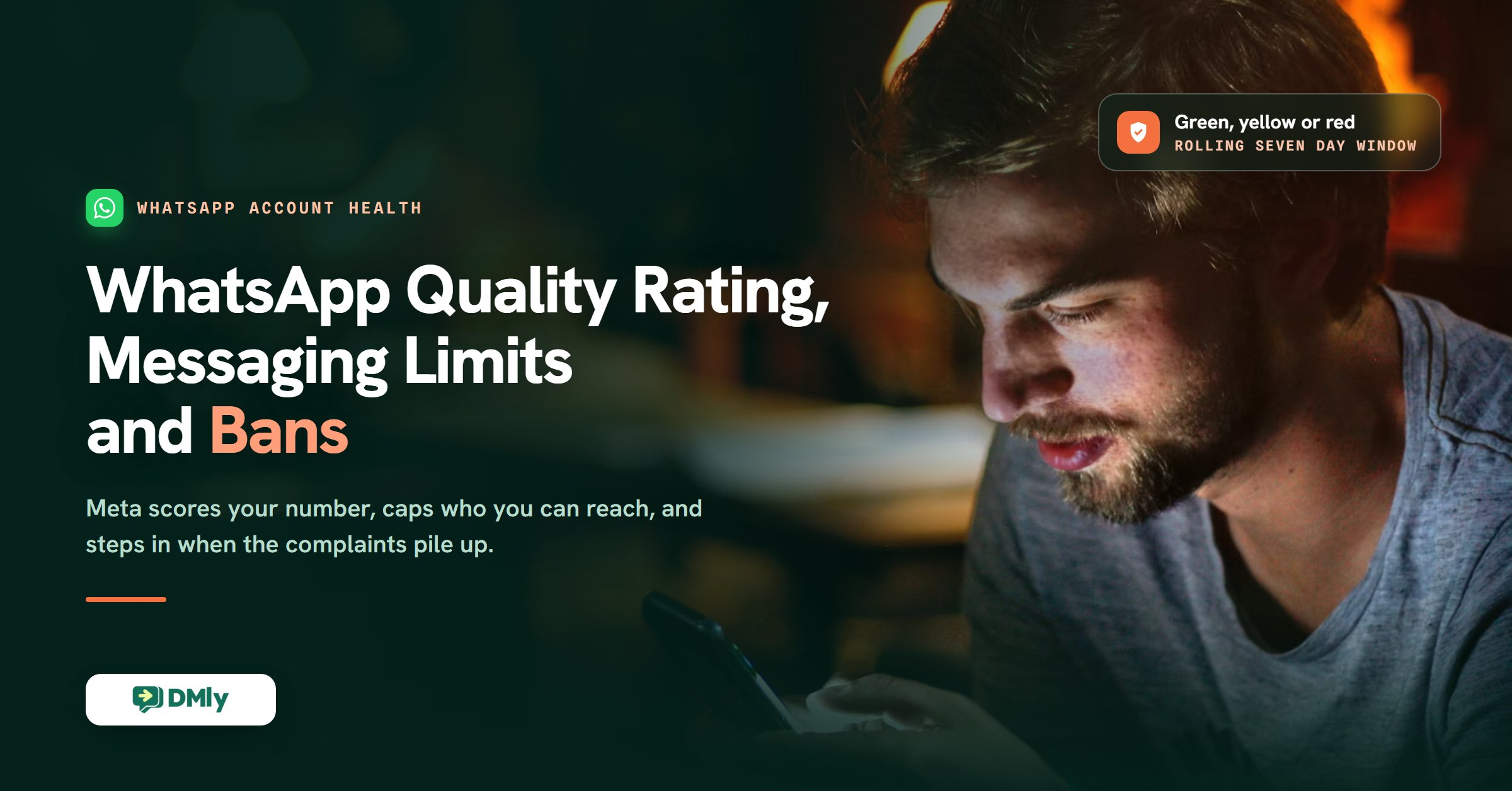 WhatsApp Quality Rating, Messaging Limits and Bans: How WhatsApp Business Account Health Works