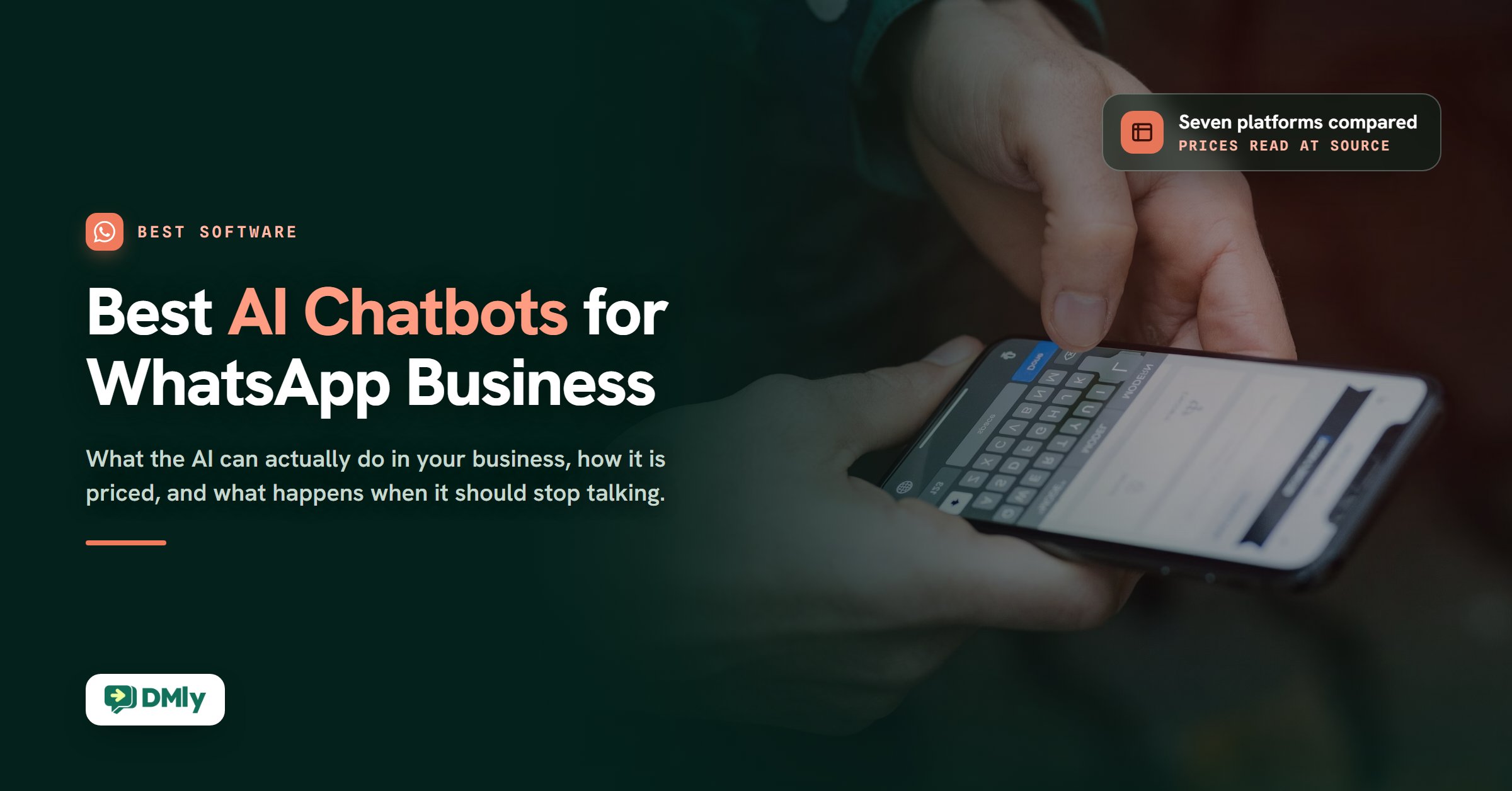 Best AI Chatbots for WhatsApp Business in 2026