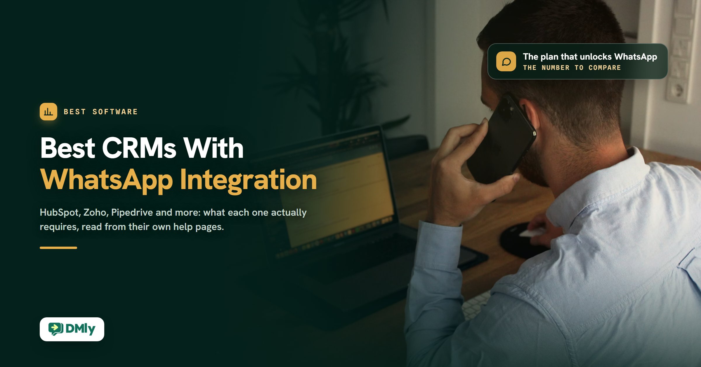 Best CRMs With WhatsApp Integration in 2026: HubSpot, Zoho, Pipedrive and More