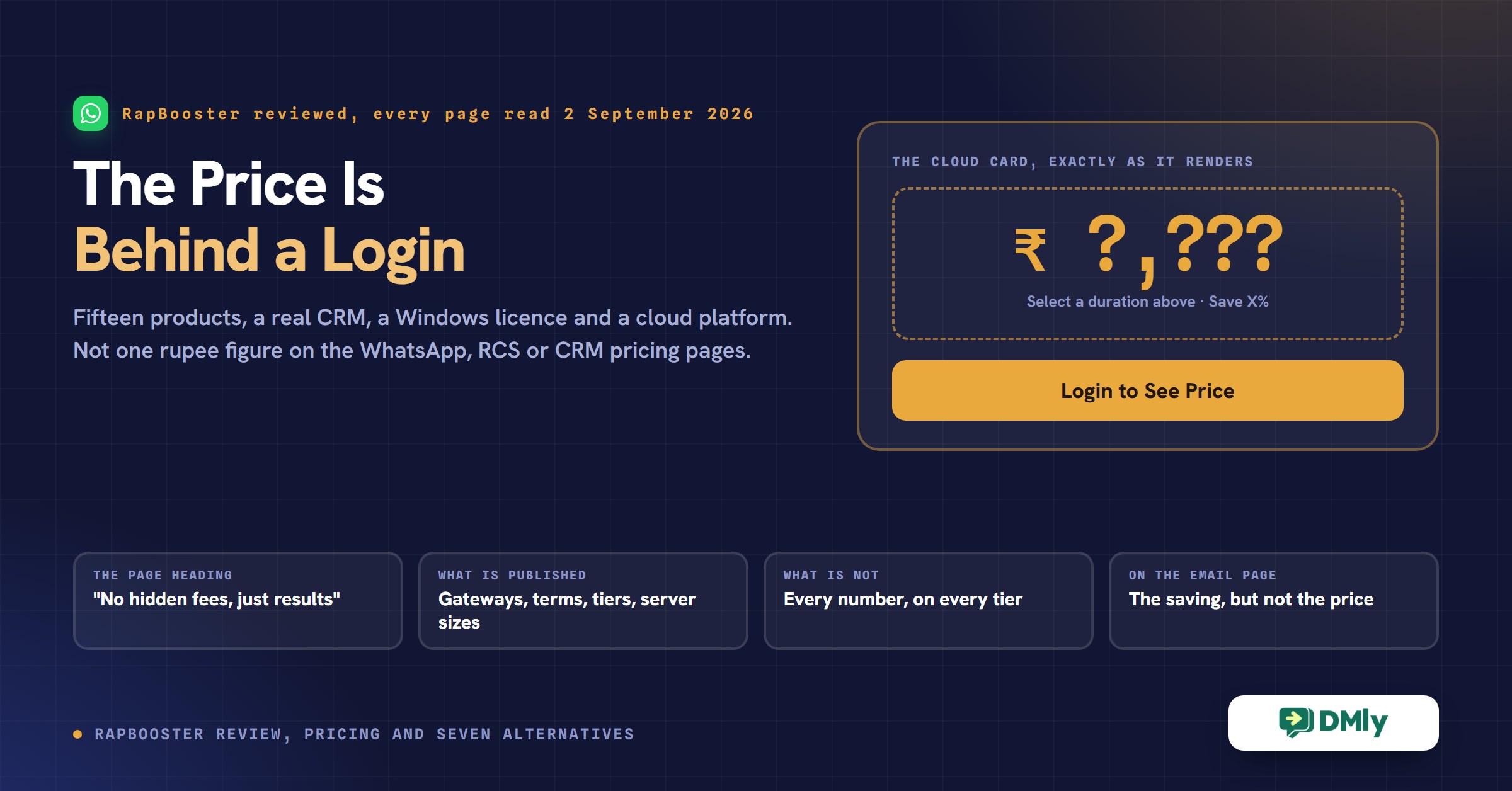 RapBooster Review (2026): The Price Is Behind a Login