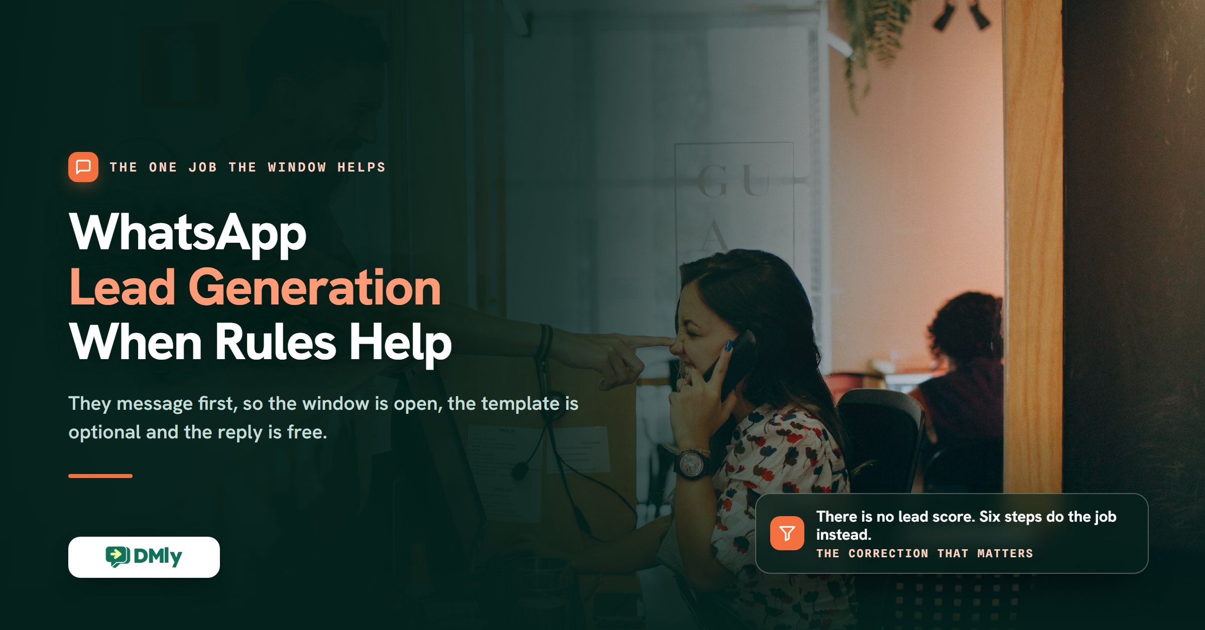 WhatsApp Lead Generation: The One Job Where the Rules Are On Your Side