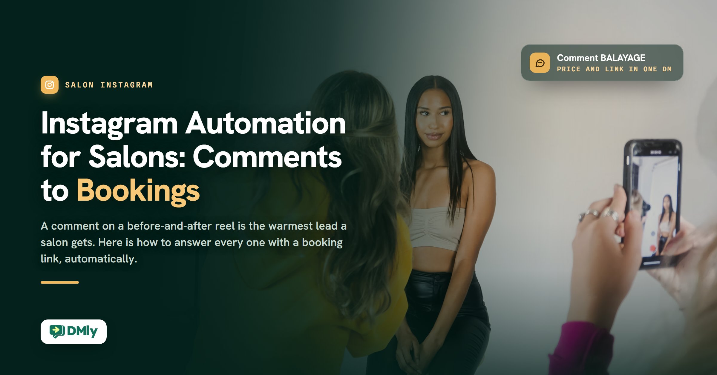 Instagram Automation for Salons: How to Turn Comments Into Appointments