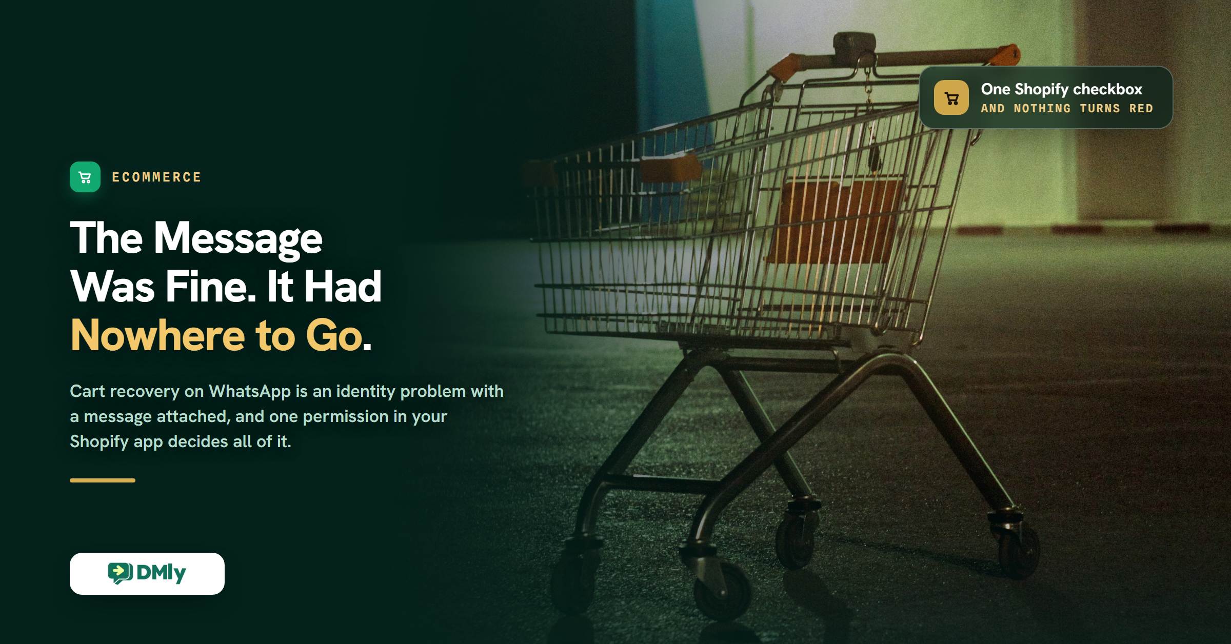 How to Recover Abandoned Shopify Carts With WhatsApp