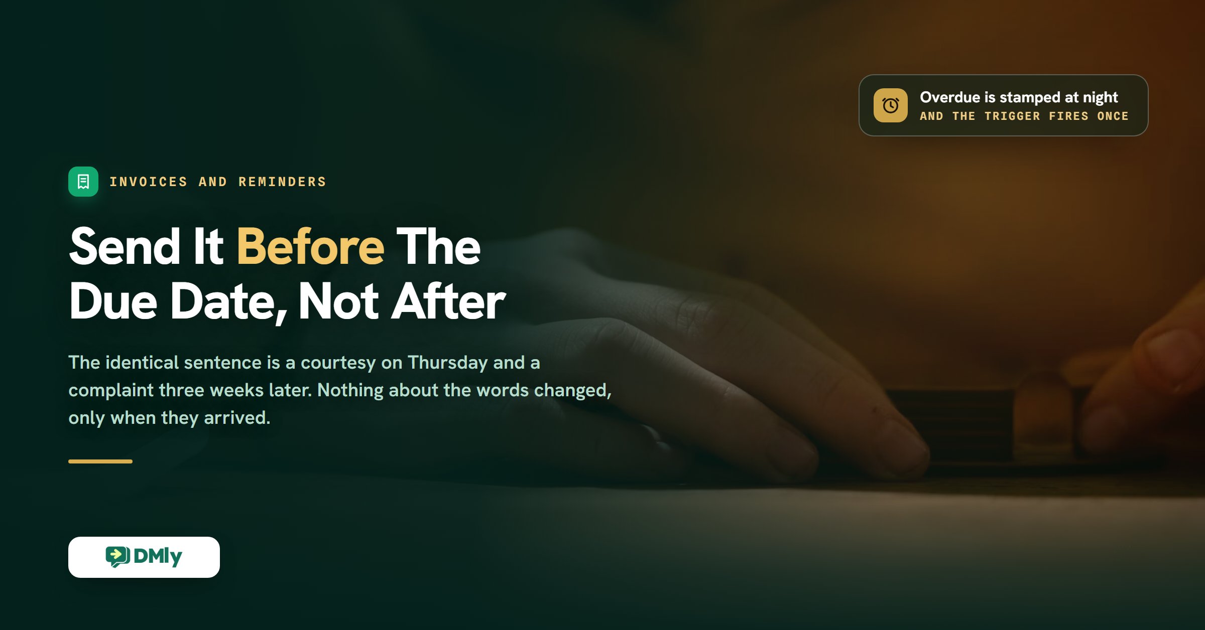 How to Automatically Remind Customers About Unpaid Invoices