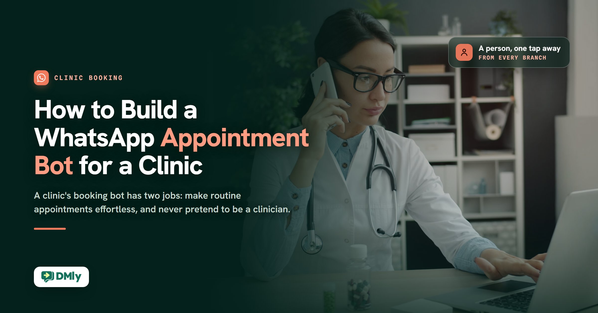 How to Build a WhatsApp Appointment Bot for a Clinic