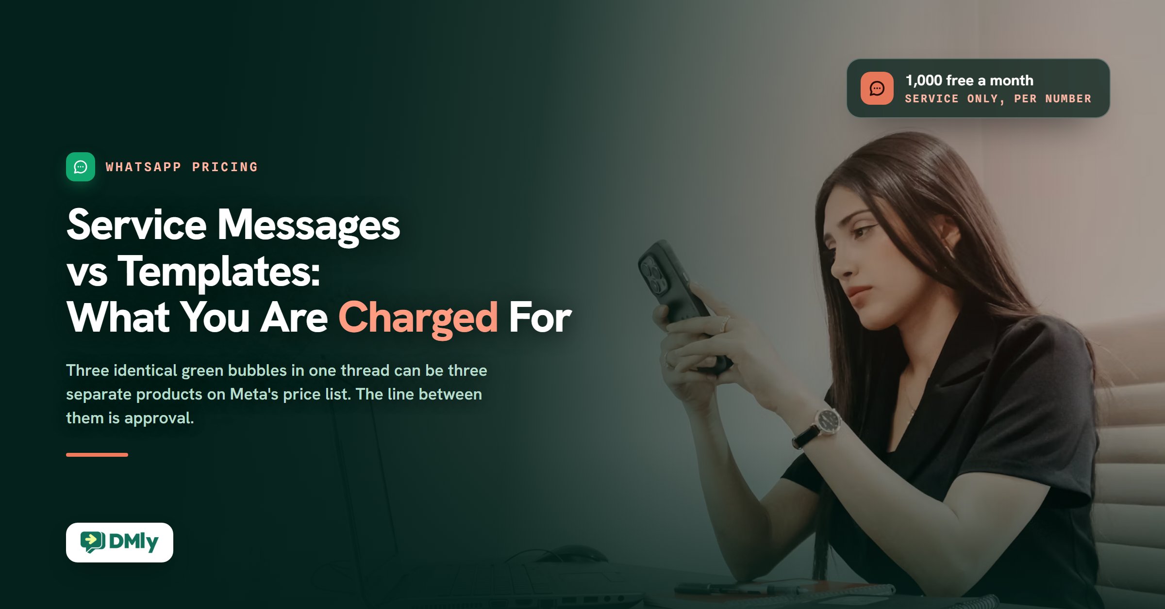 Service Messages vs Templates: What You Are Actually Being Charged For