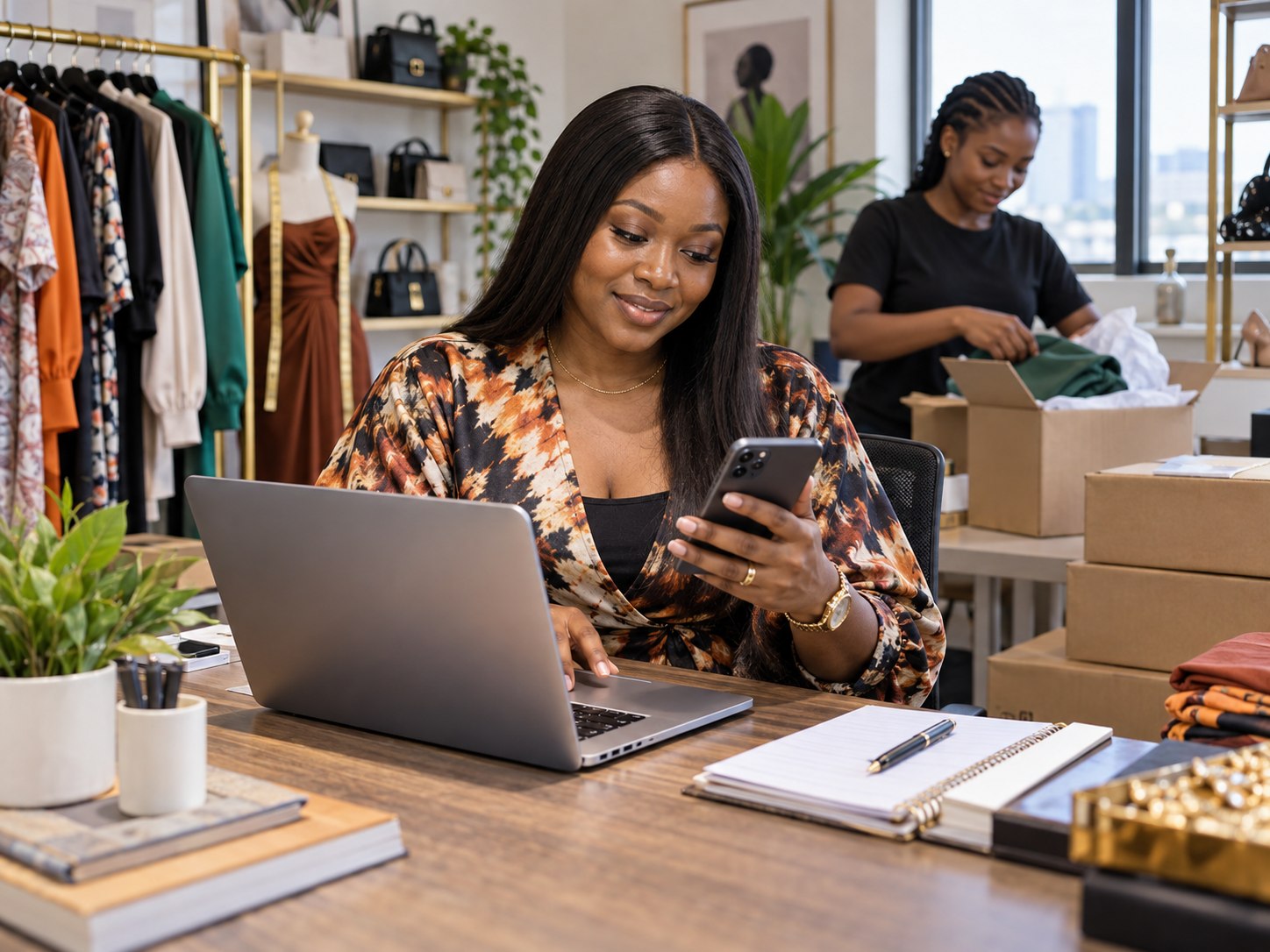 Nigerian online retailer following up while an order is packed